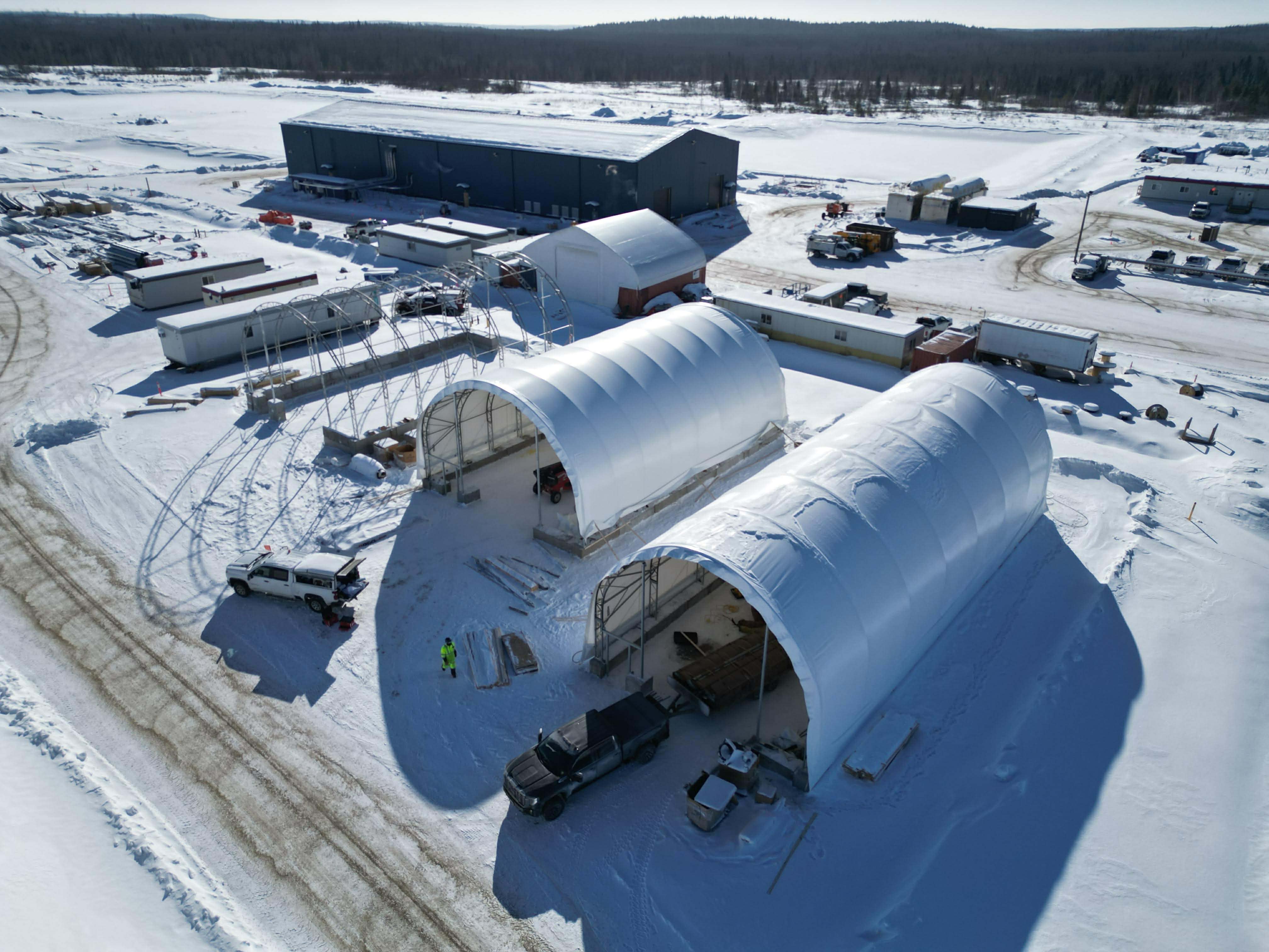 CoverIT Canada project gallery — fabric buildings across Ontario
